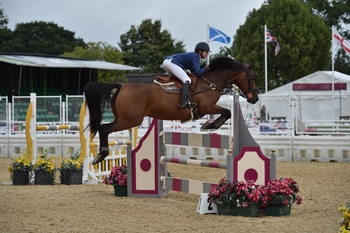 Chloe Morris and Heidemorka wins the National Children on Horses Championship Final